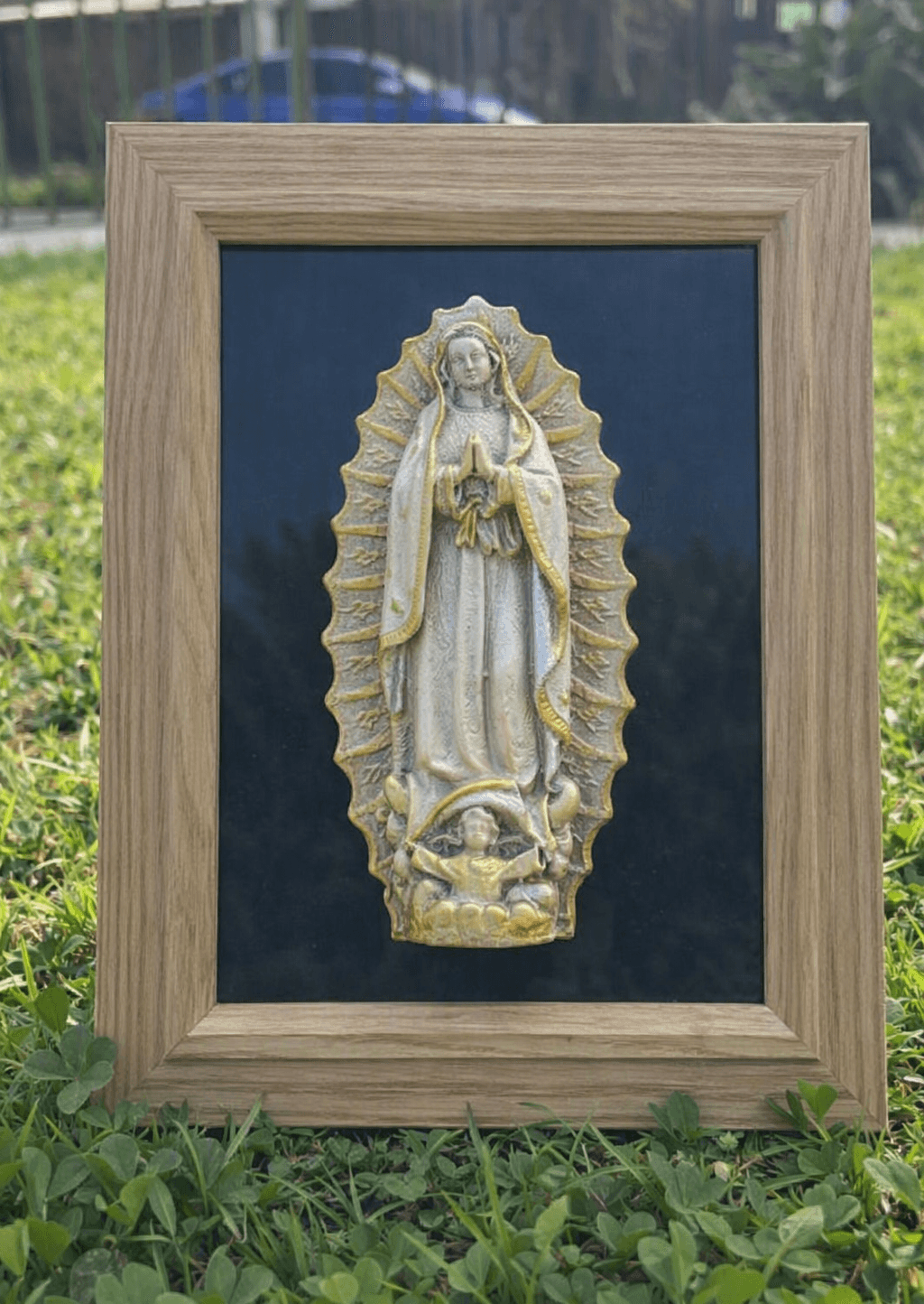 Cuadro Cuadro Virgen de Guadalupe en Marco de Madera